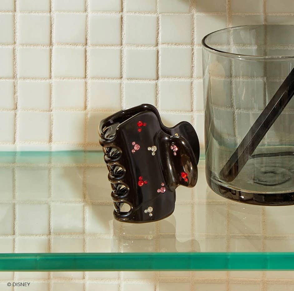 KITSCH - Kitsch &amp; Mickey y Minnie - Pinza de nube reciclada (1 unidad, color negro)