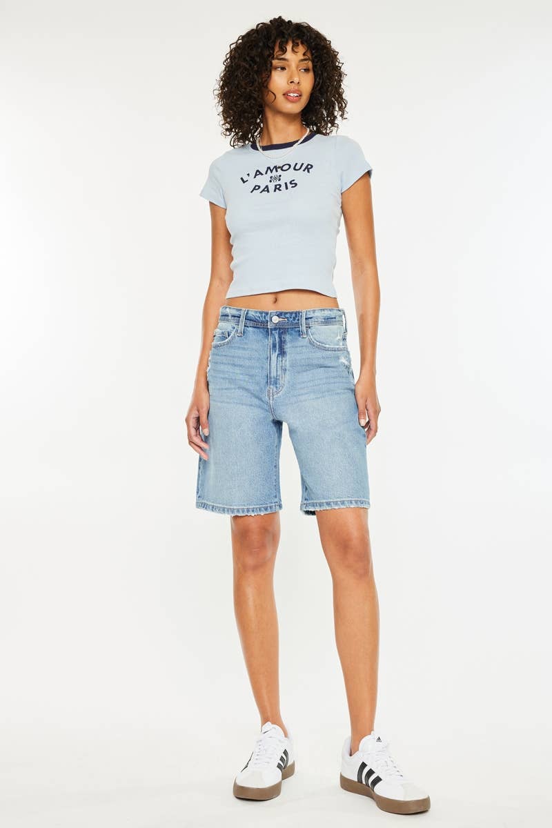 Kan Can USA - BLOW SLUNG BAGGY SHORTS-KC2598M