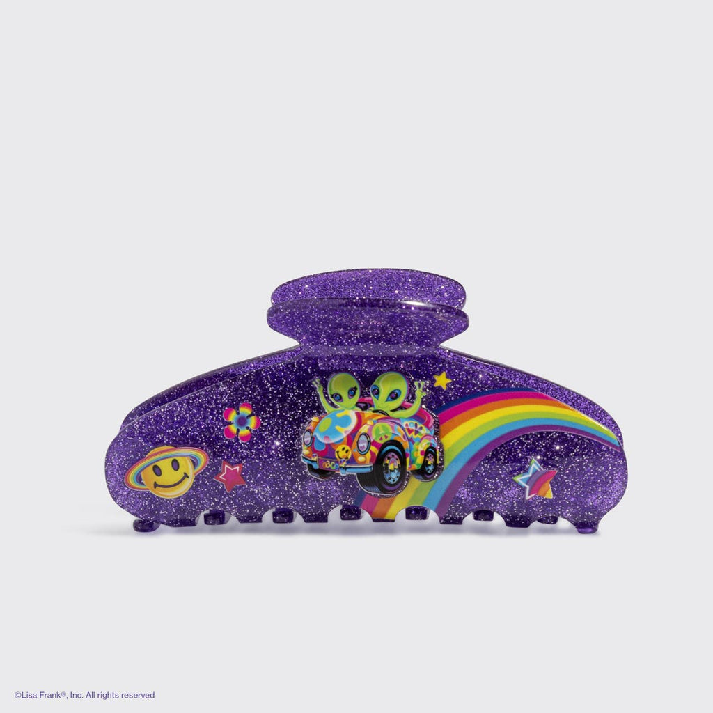 KITSCH - Lisa Frank x Kitsch Glitter Claw Clip in Zoomer™ & Zorbit™