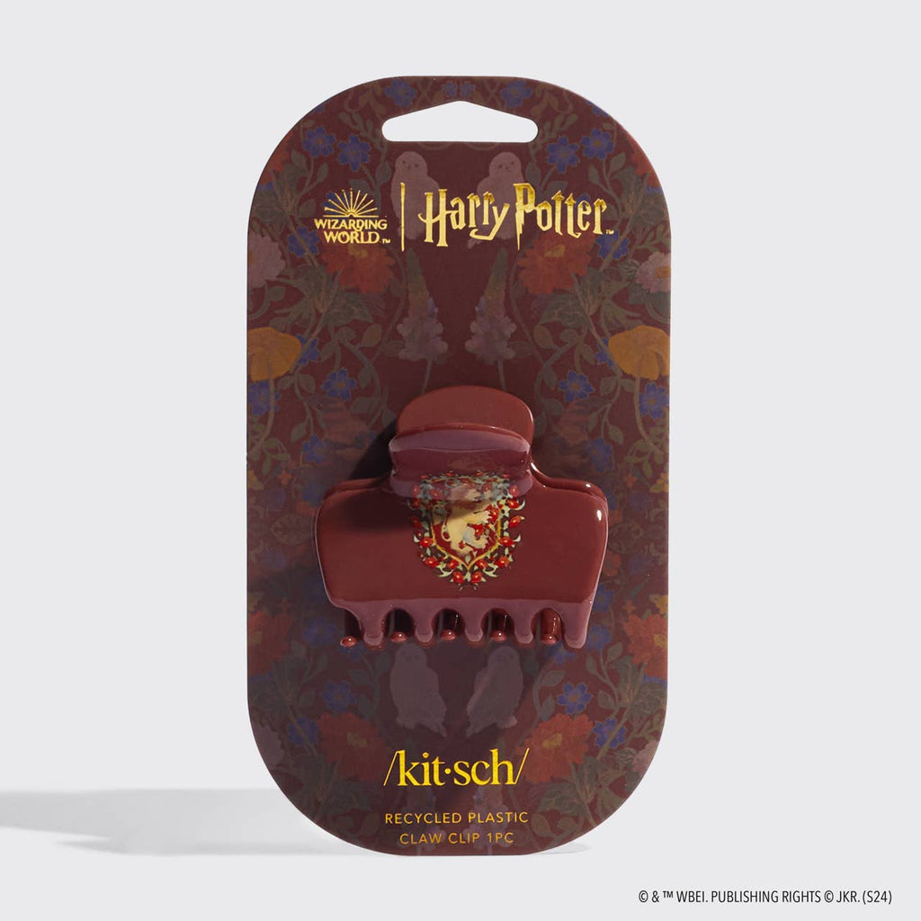 KITSCH - Harry Potter x Kitsch Recycled Cloud ClawClip 1pc-Gryffindor