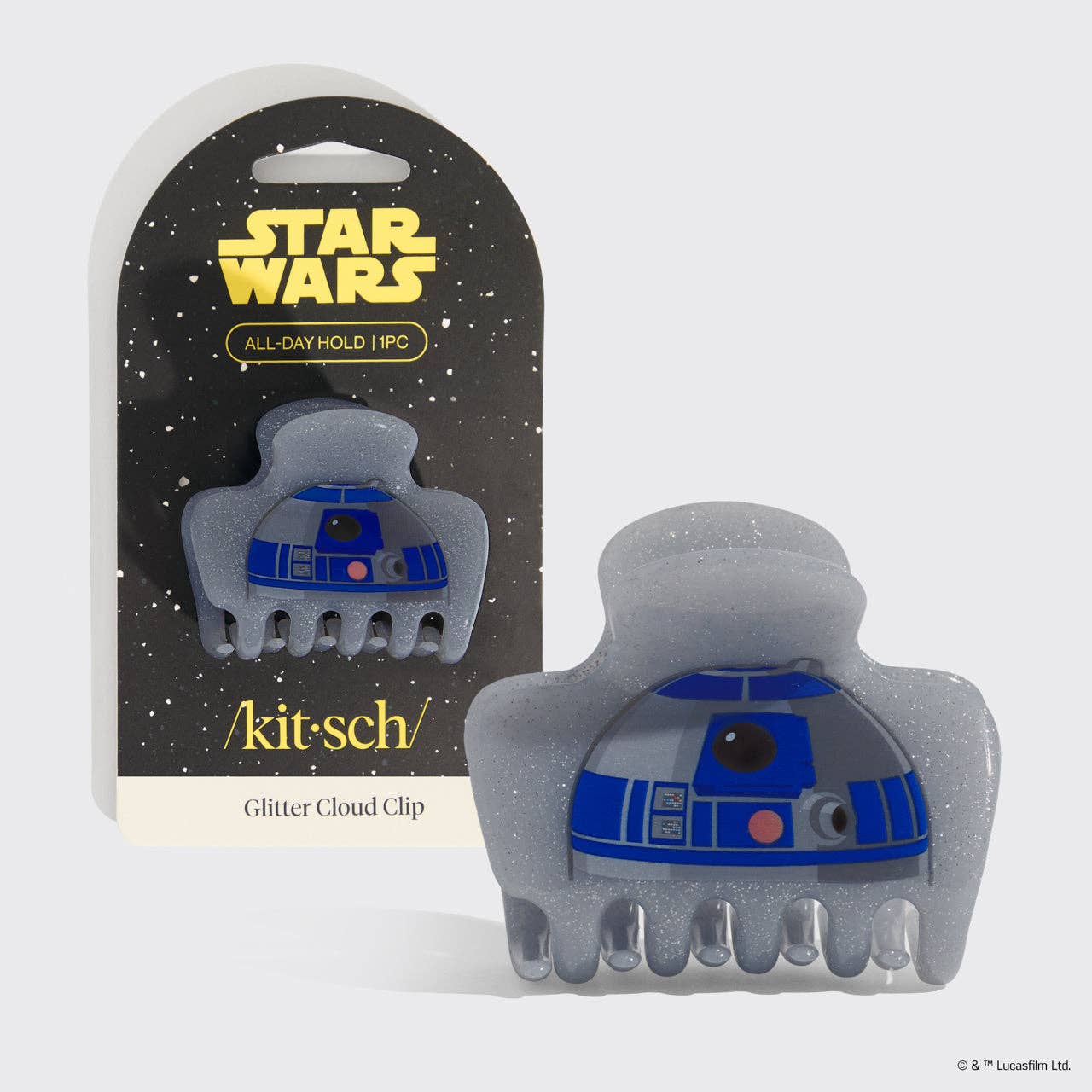 KITSCH - Star Wars™ & Kitsch Glitter Cloud Clip in R2-D2
