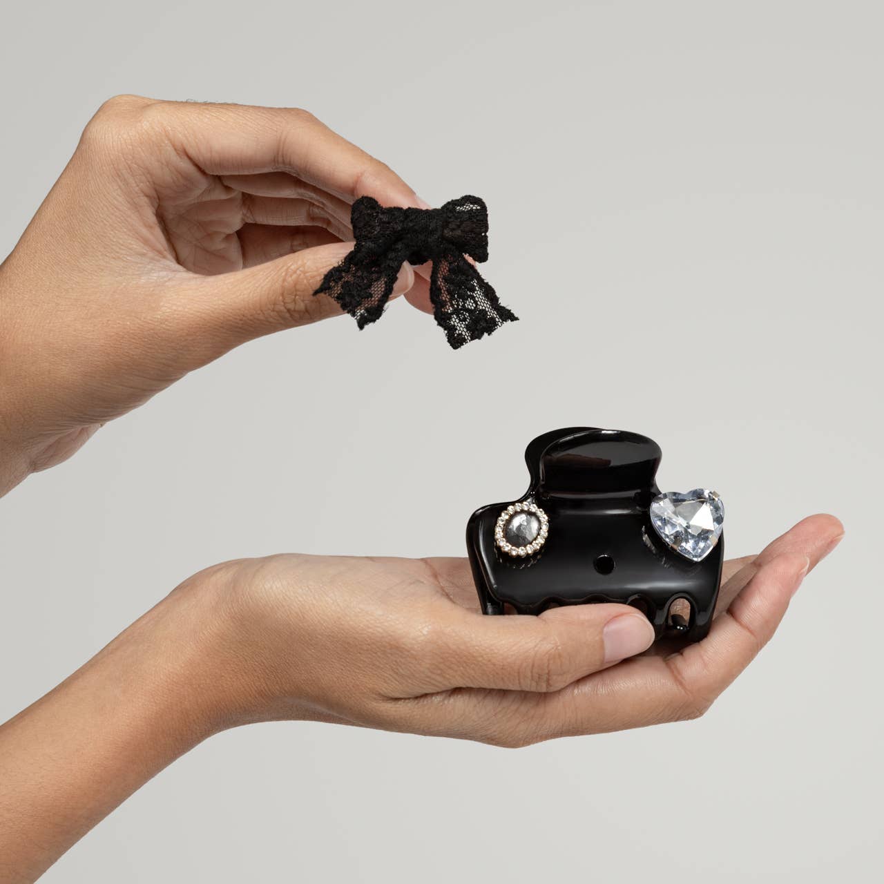 KITSCH - KitschPop™️ Cloud Clip 7pc Set Vintage- Black