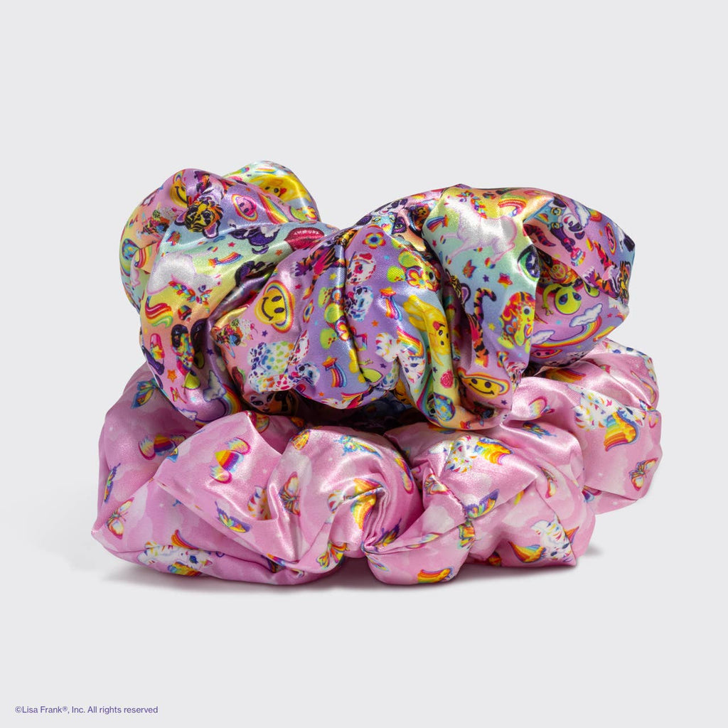 KITSCH - Lisa Frank x Kitsch Pillow Scrunchies® in Satin in The Fantastic World of Lisa Frank