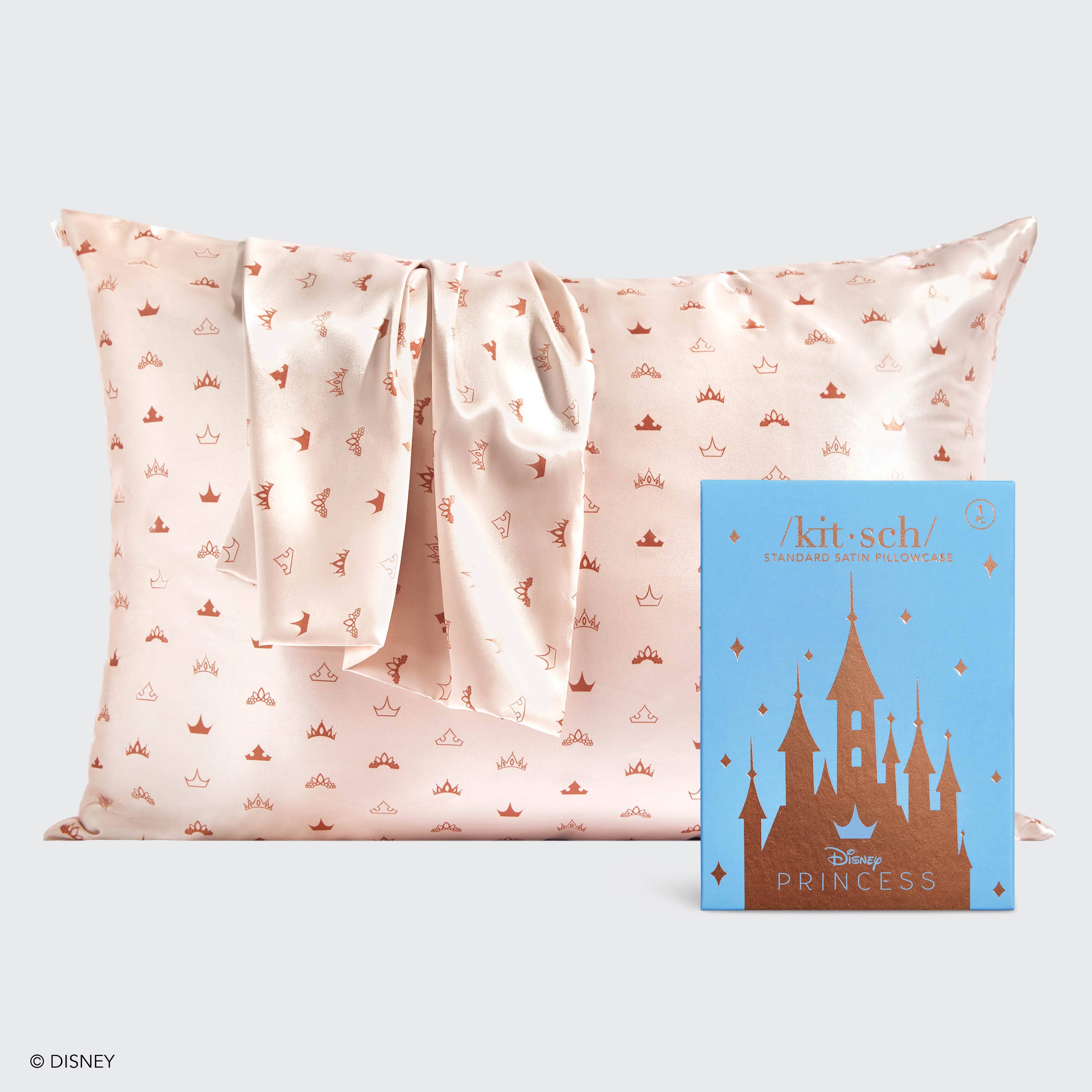 KITSCH - Disney x Kitsch Satin Pillowcase - Desert Crown