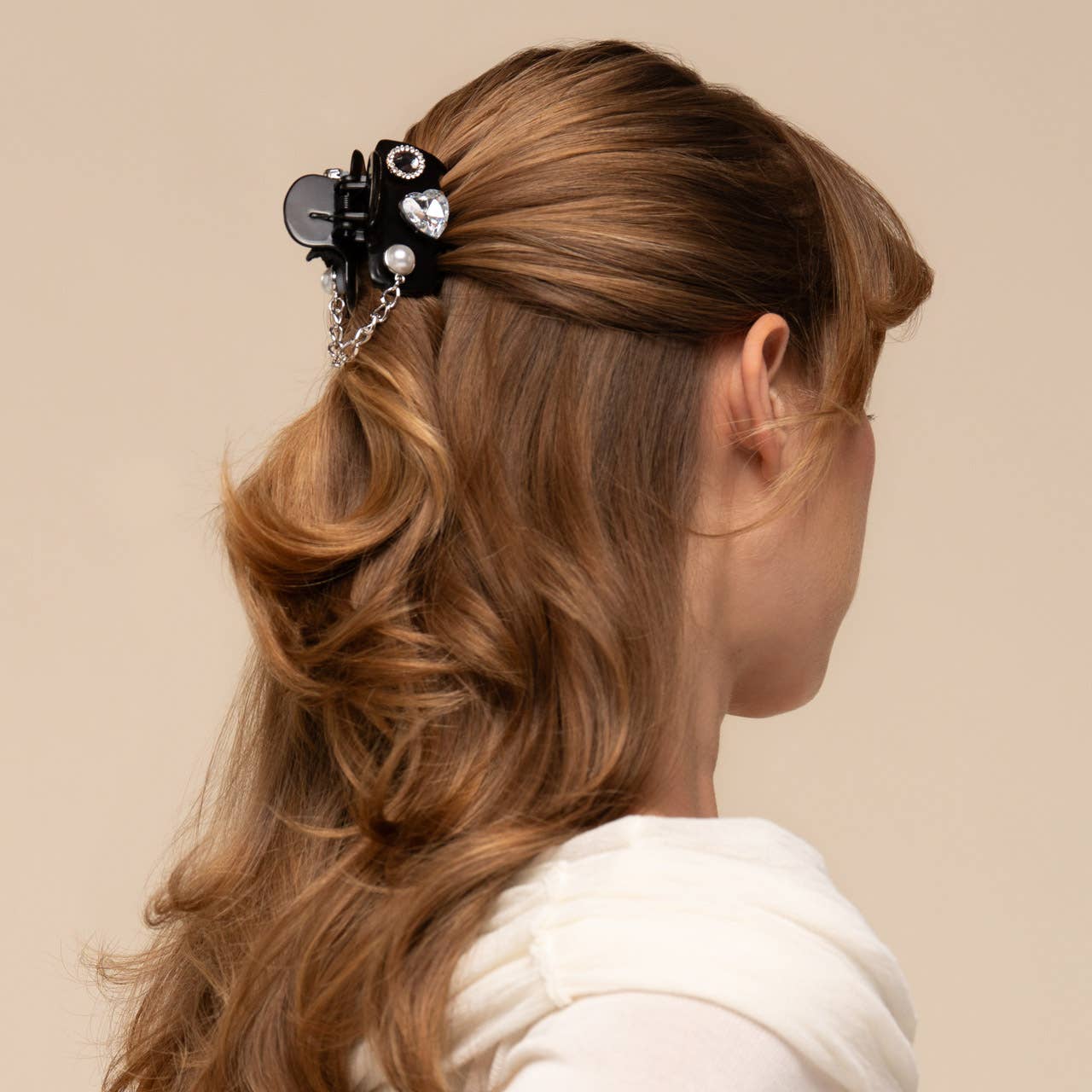 KITSCH - KitschPop™️ Cloud Clip 7pc Set Vintage- Black