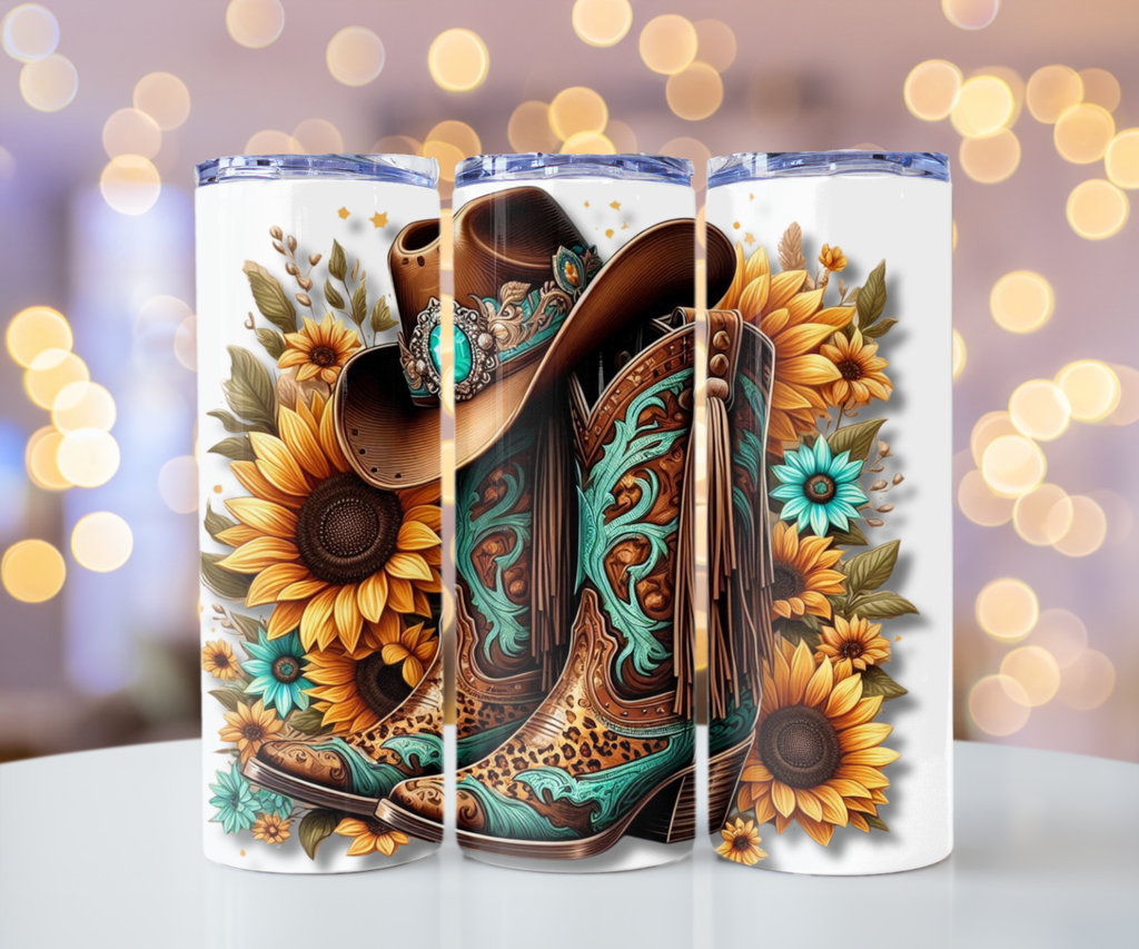 Stainless Steel 20oz Tumblers w/Straw