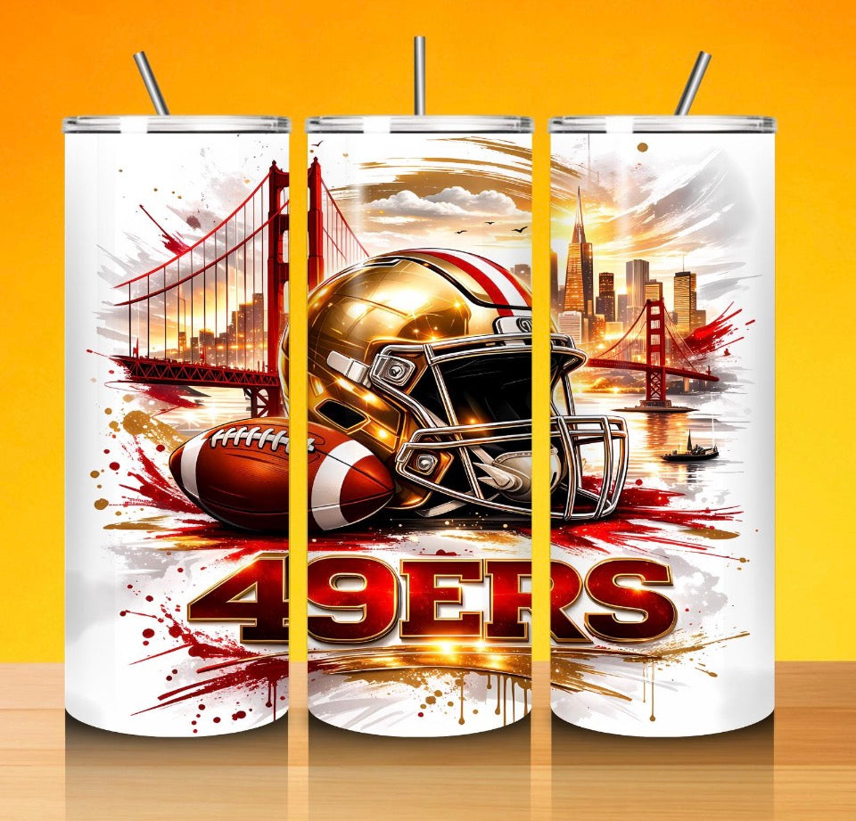 Stainless Steel 20oz Tumblers w/Straw