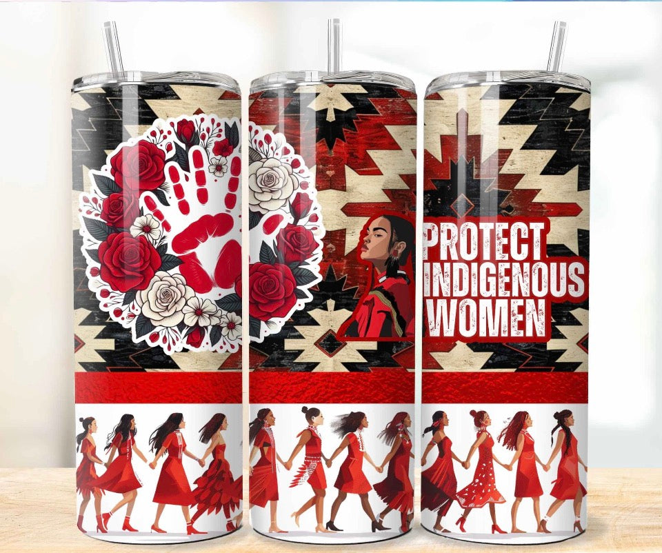 Stainless Steel 20oz Tumblers w/Straw