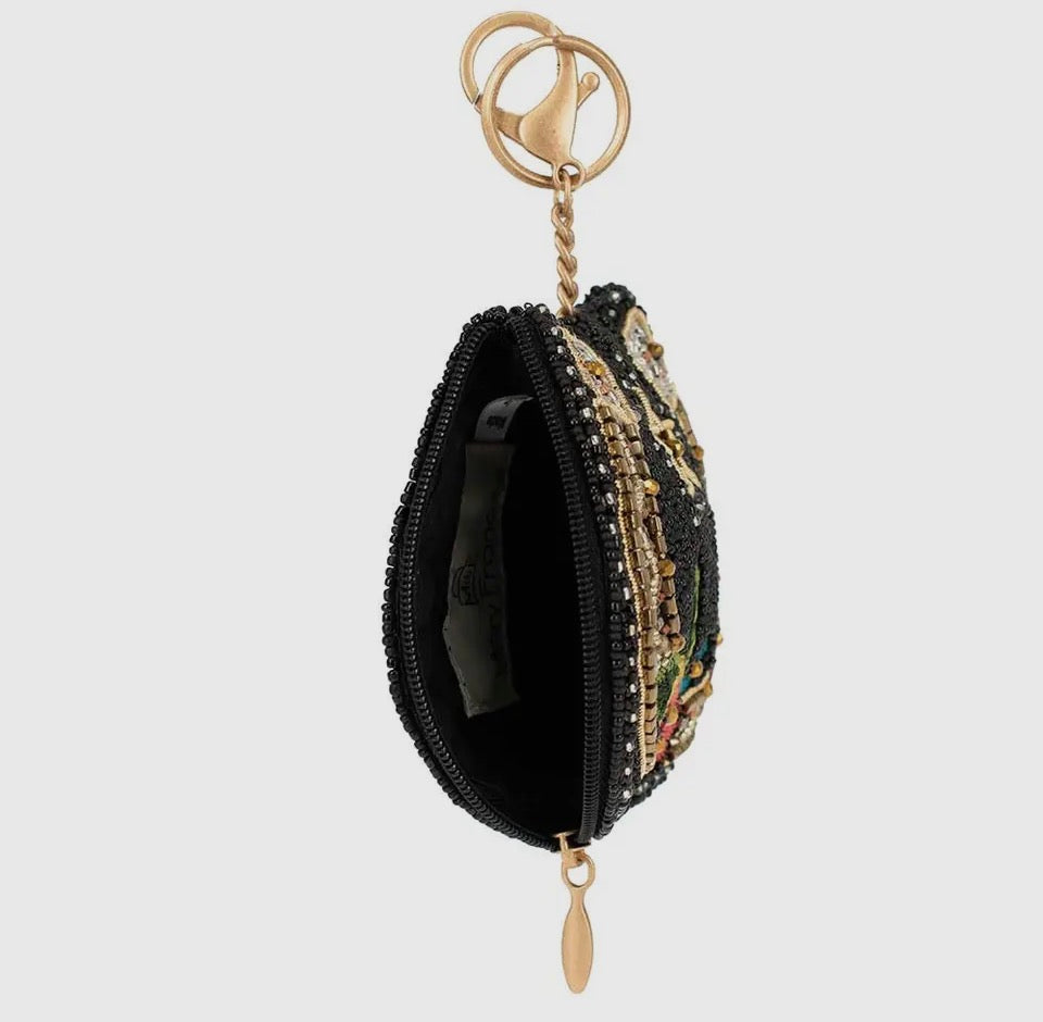 Good Luck Beaded Horseshoe Coin Purse/Key Fob