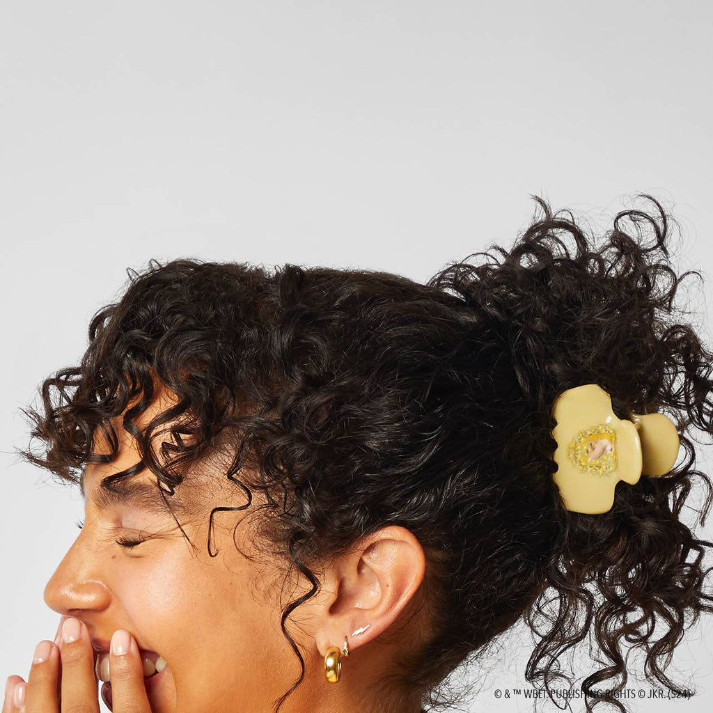 KITSCH - Harry Potter x Kitsch Recycled Cloud ClawClip 1pc-Hufflepuff