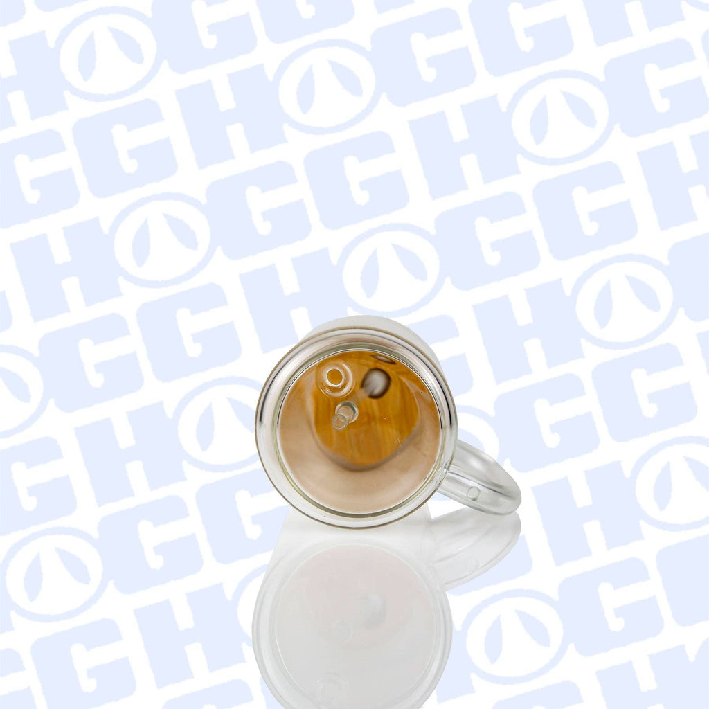 Hogg Outfitters - 15oz SUBLIMATION GLITTER GLOBE GLASS COFFEE MUG