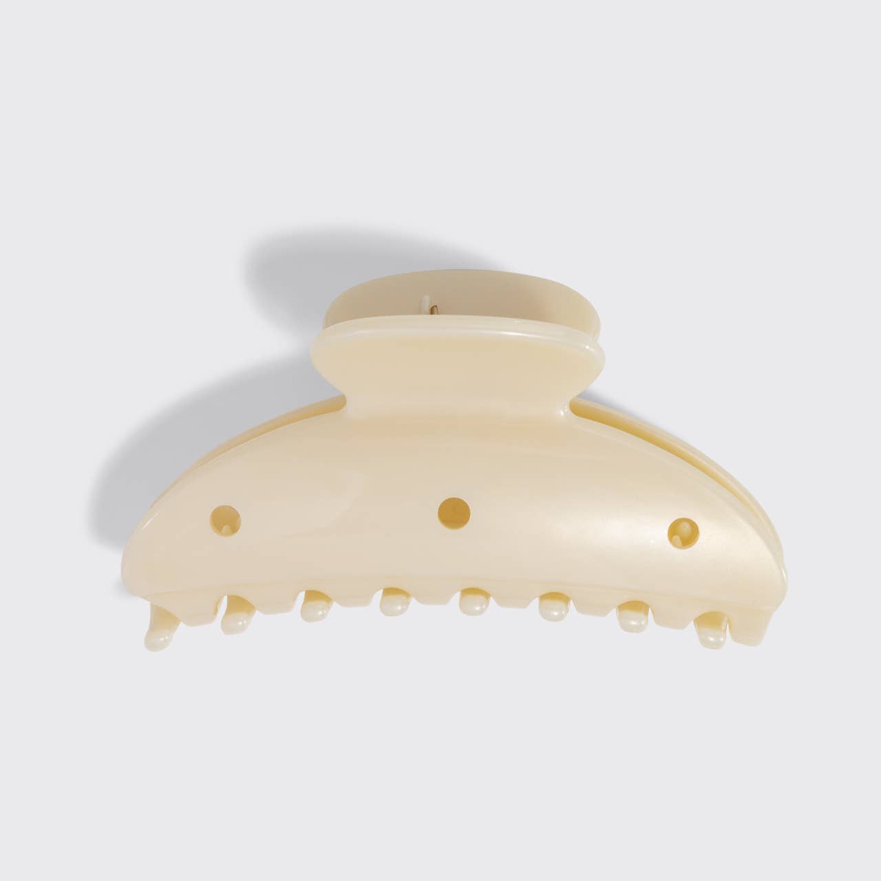 KITSCH - KitschPop™️Curved Claw Clip 7pc Set Vintage- Pearlized Cream