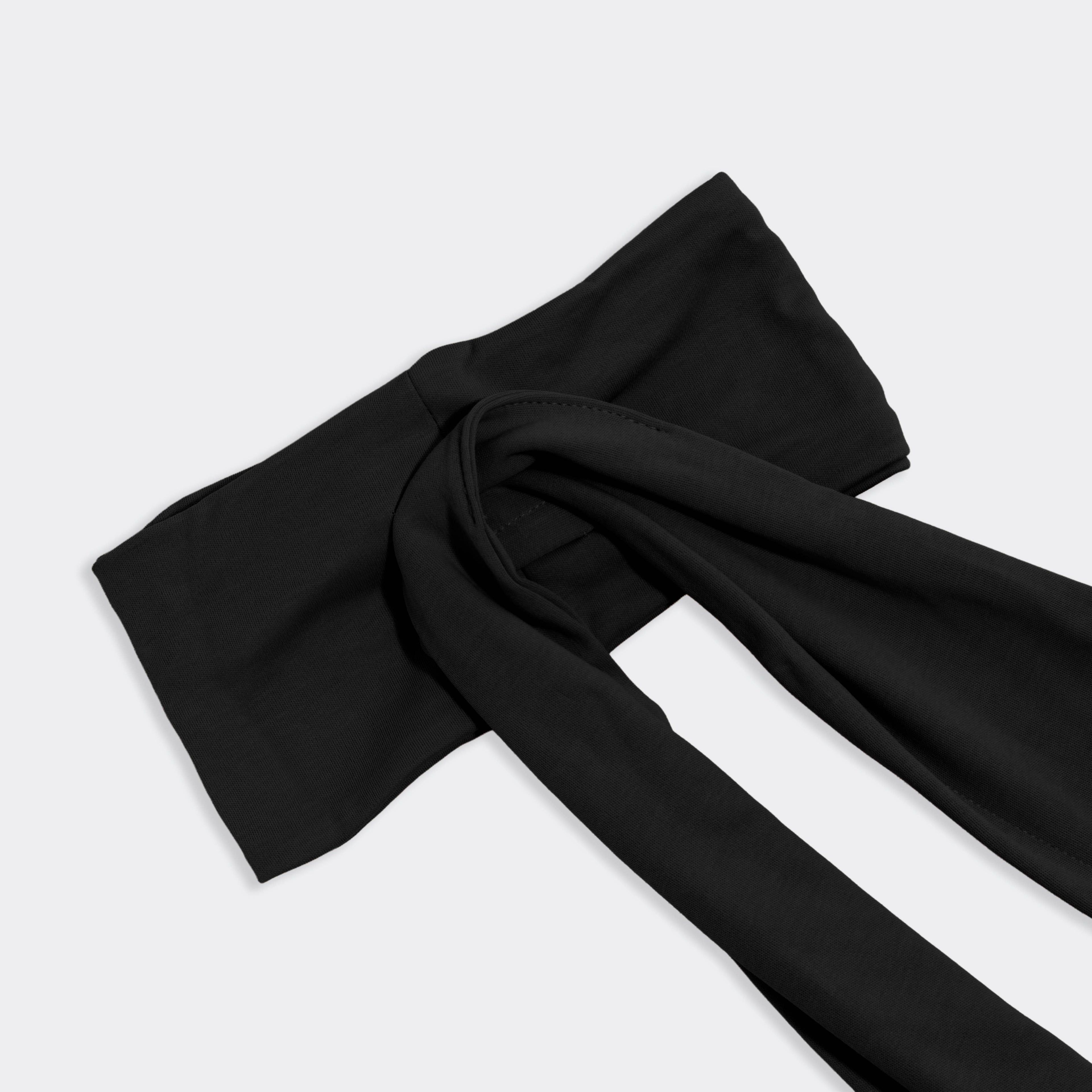 KITSCH - Set & Flow Heatless Curling Headband - Black