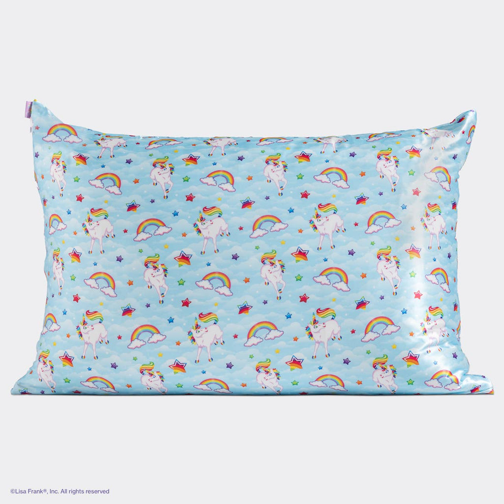 KITSCH - Funda de almohada de satén estándar Lisa Frank x Kitsch - Markie™