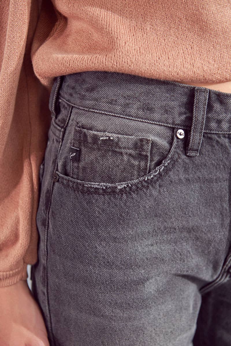 Vaqueros acampanados de tiro ultraalto KanCan para mujer de los años 90