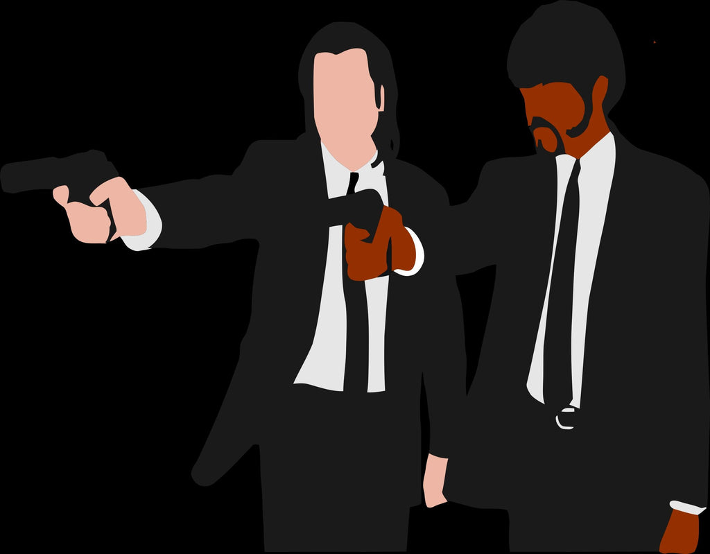 Pulp Fiction Jules & Vincent Sticker
