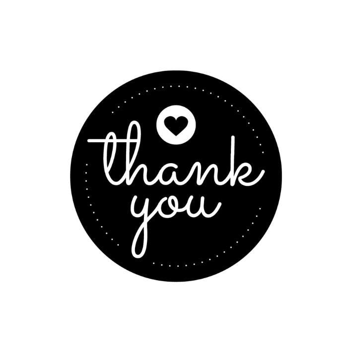 Thank You & Made with Love Small Business Sticker Pack