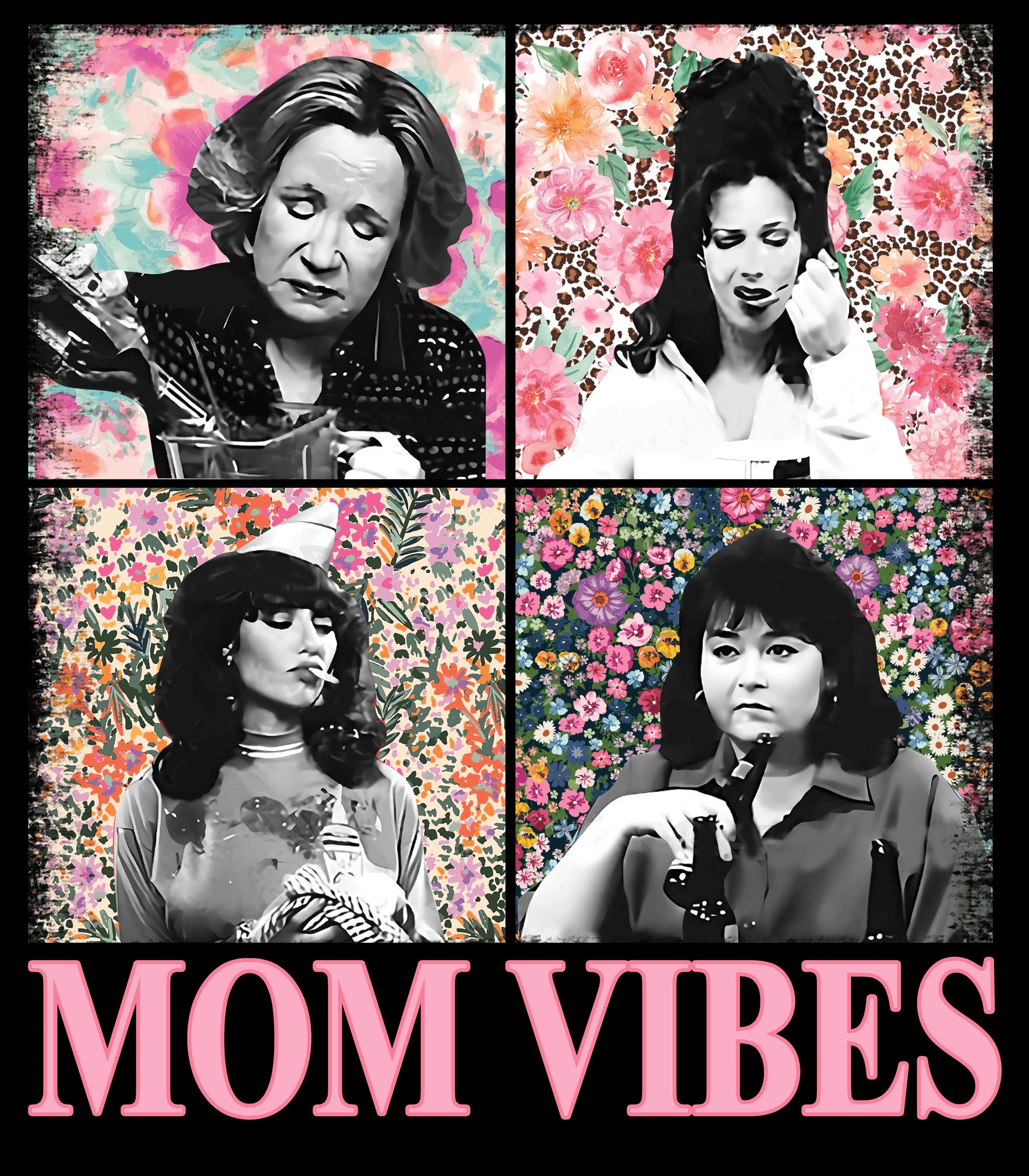 Mom Vibes Waffle Kitchen Towel