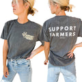 American Farm Company - Western ‘Support Farmers’ Wheat Unisex Graphic Tee