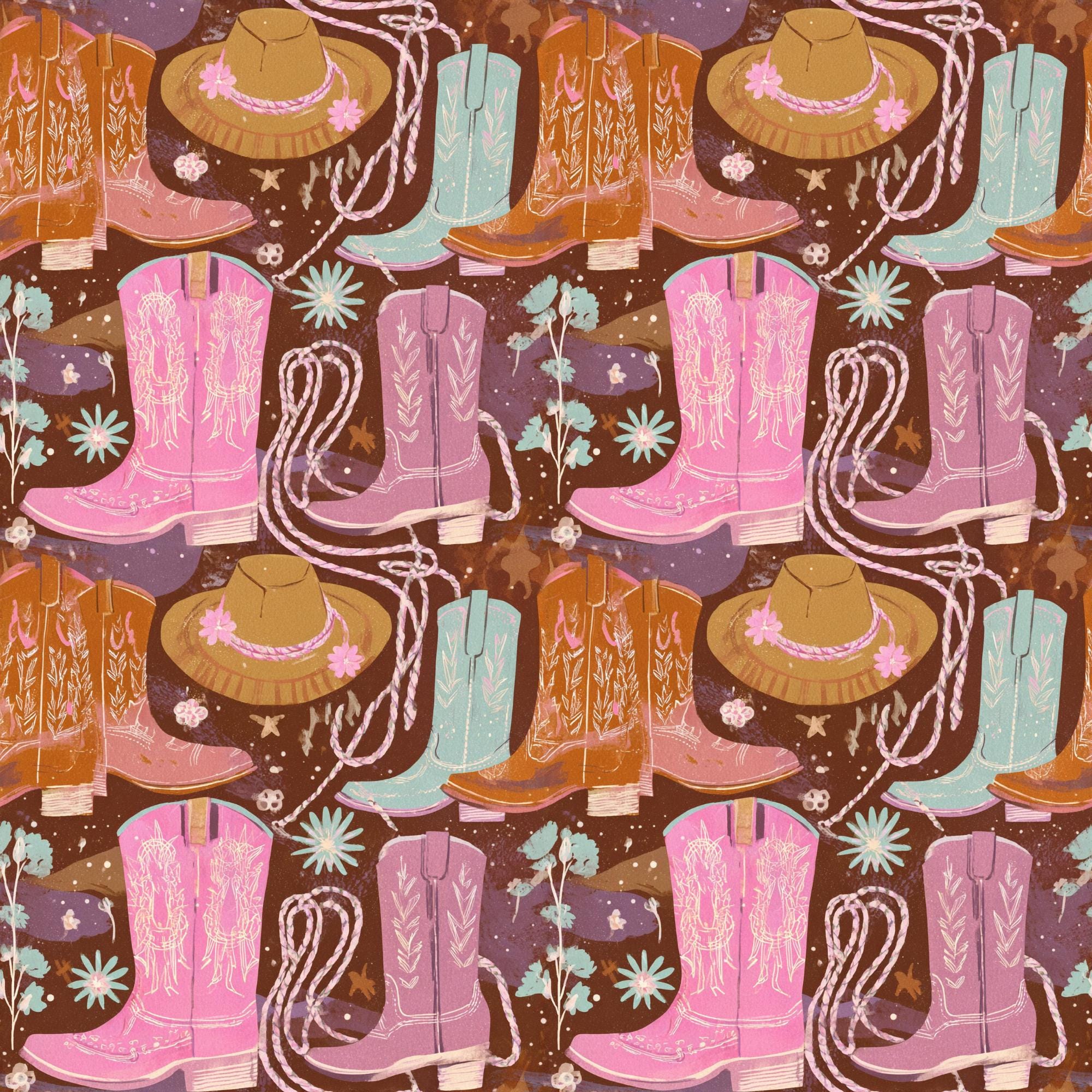 Pink Cowgirl Boots Tumbler – 20 oz Skinny Tumbler