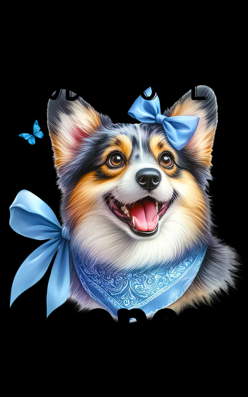 Obsessive Corgi Disorder Tea Towel – Funny Dog Lover Kitchen Towel
