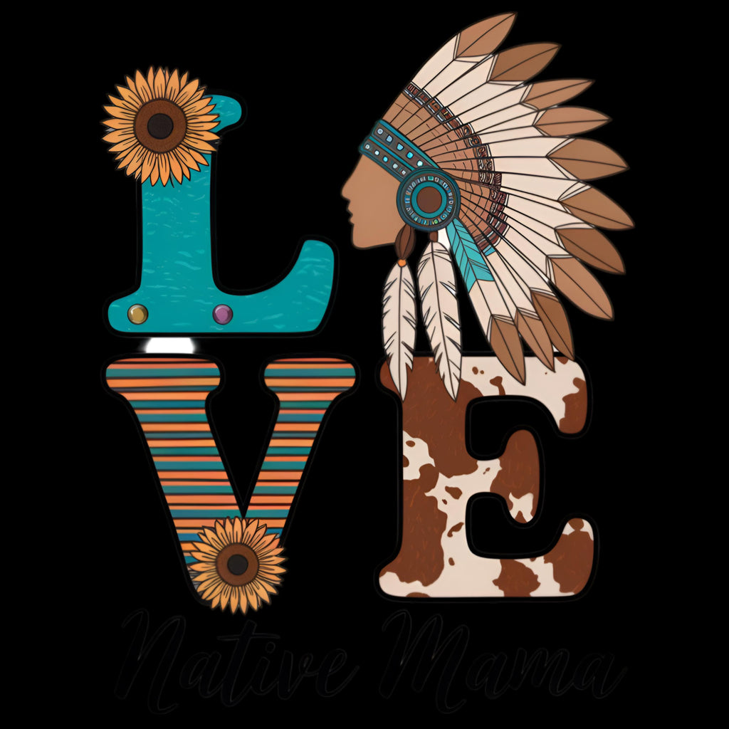 LOVE Native Mama Tea Towel