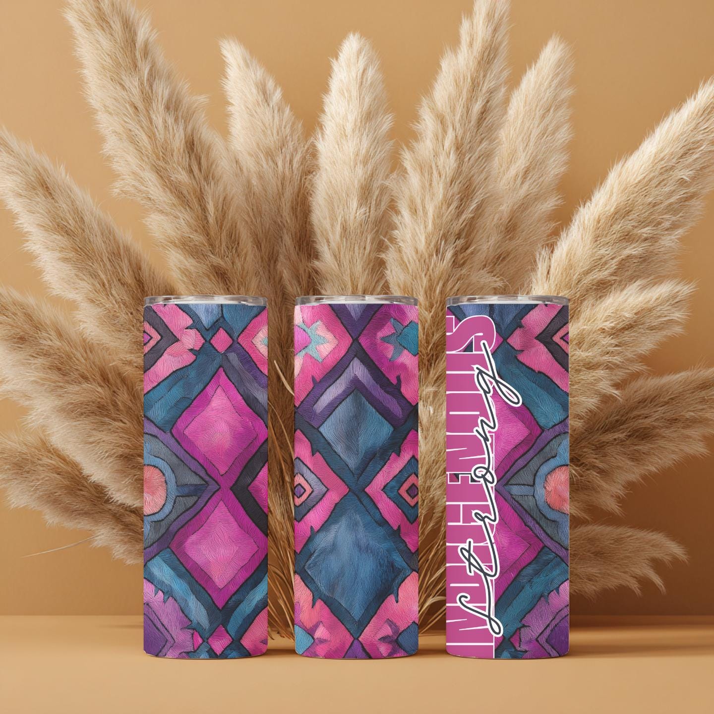 Indigenous Strong Tumbler | Native Pride 20 oz Skinny Tumbler | Indigenous Woman Gift | Native American Travel Cup
