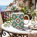 Southwestern Geometric Mug | 11 oz Ceramic Coffee Mug | Aztec Pattern Mug | Boho Western Gift